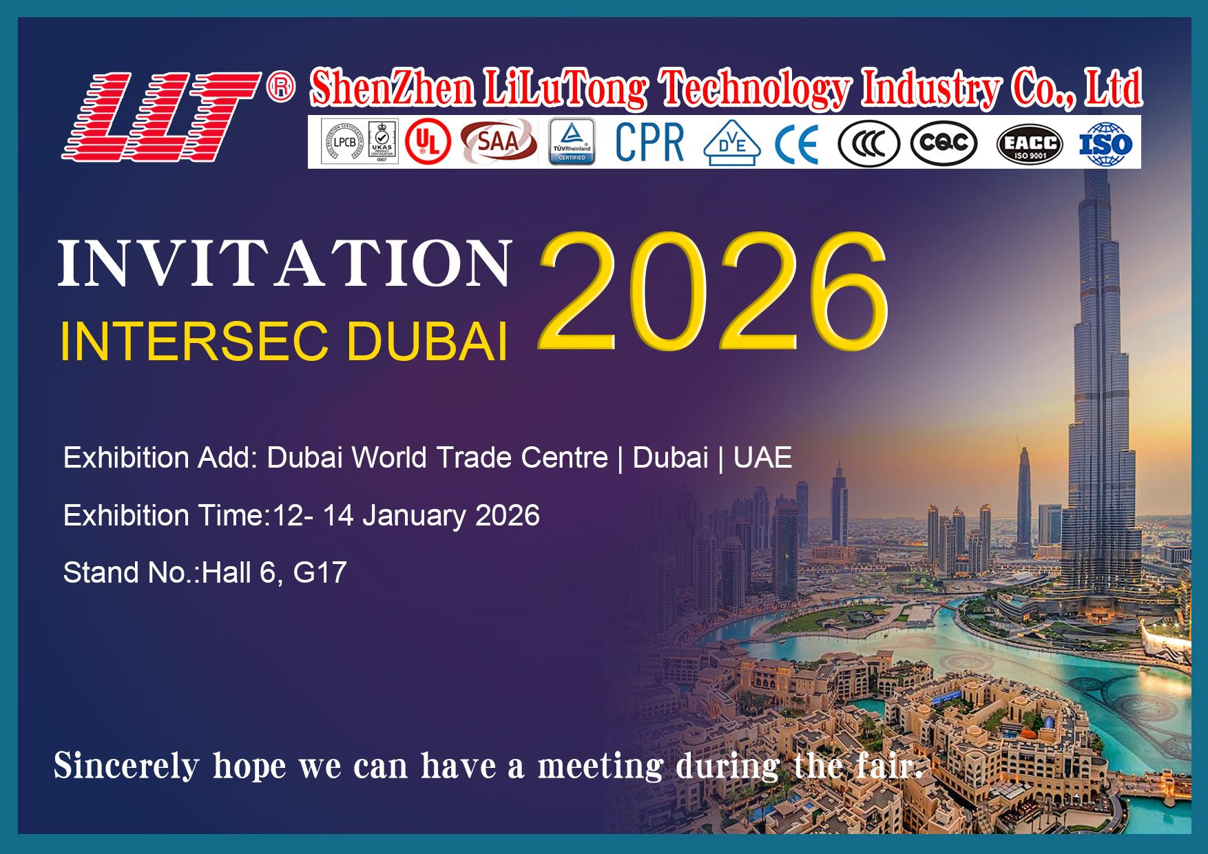  Lilutong showcases certified fire cables at Dubai Fire Expo