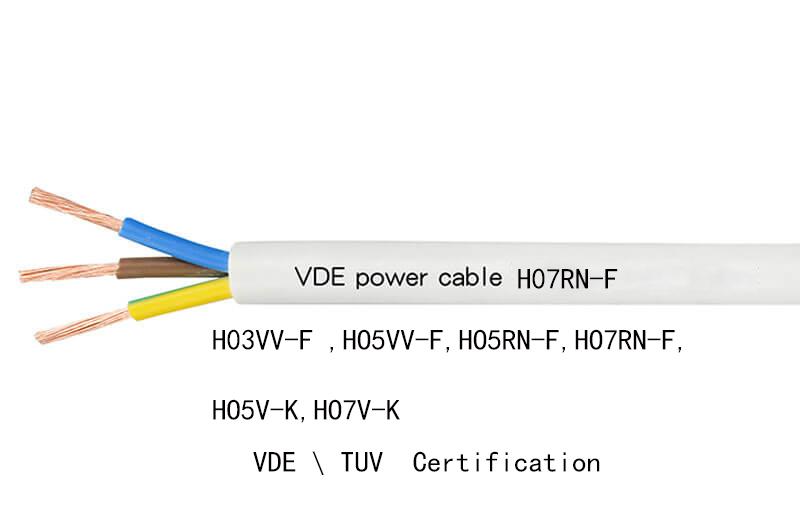 H07RN-F VDE power cable