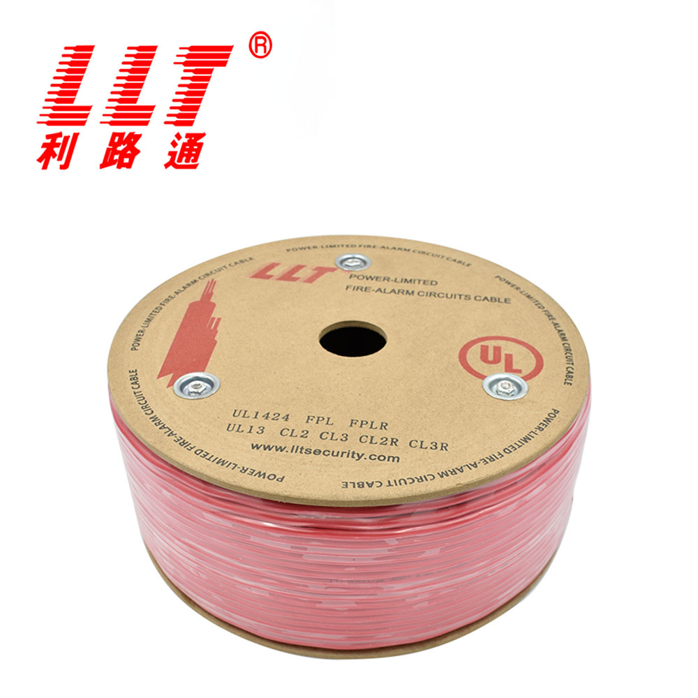 2C/12AWG Solid FPLR Fire Alarm Cable