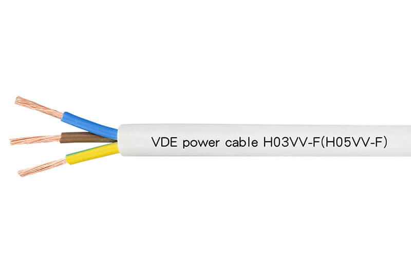 Alcalde Maduro detergente H03VV-F(H05VV-F) VDE Power Cable|Power Cord|LLT Cables