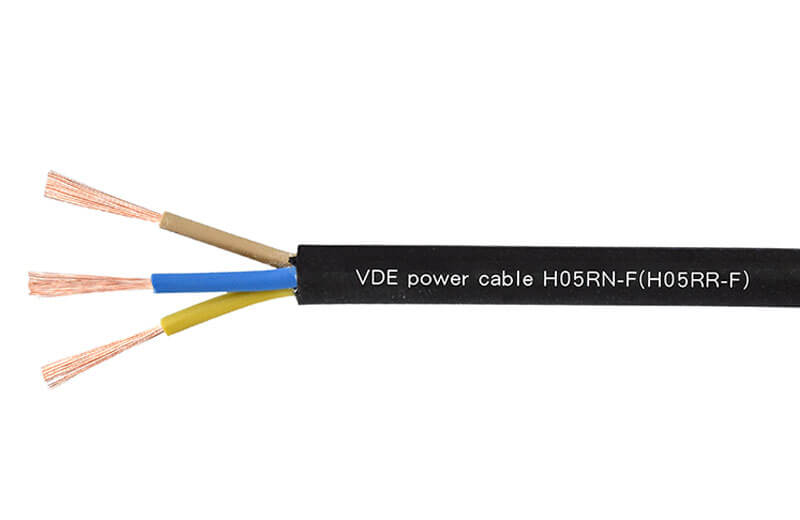 H05RN-F(H05RR-F) VDE power cable
